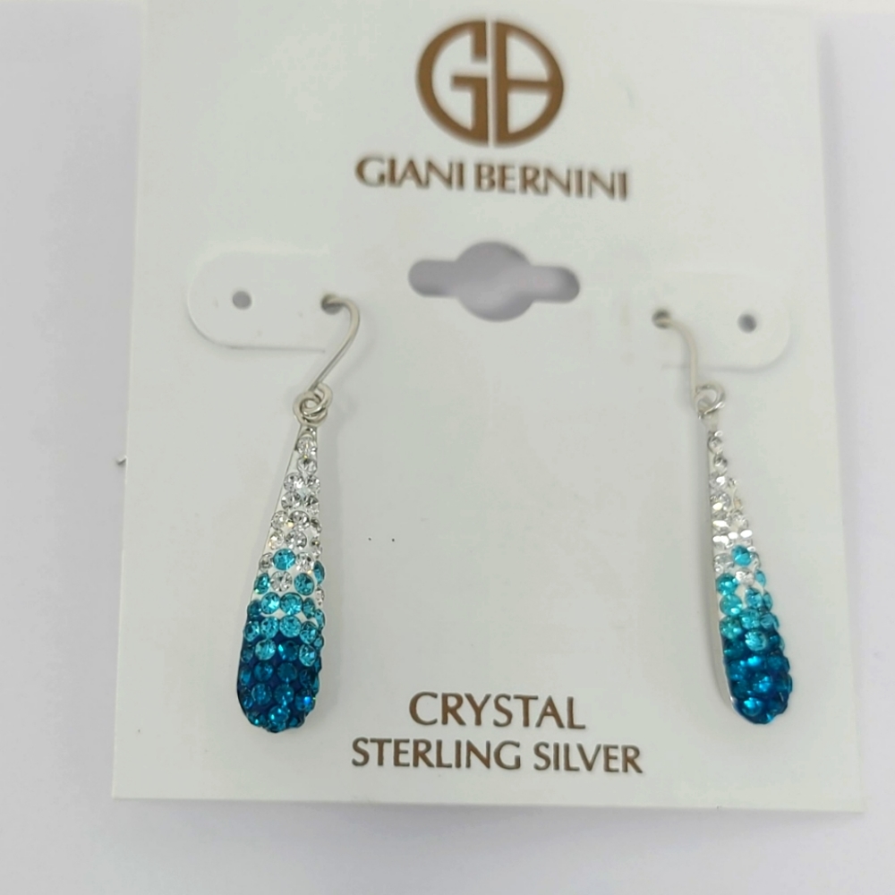 Giani Bernini Crystal Teardrop Earring
